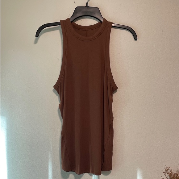 lululemon athletica Chocolate Brown Tank Top - Picture 1 of 3